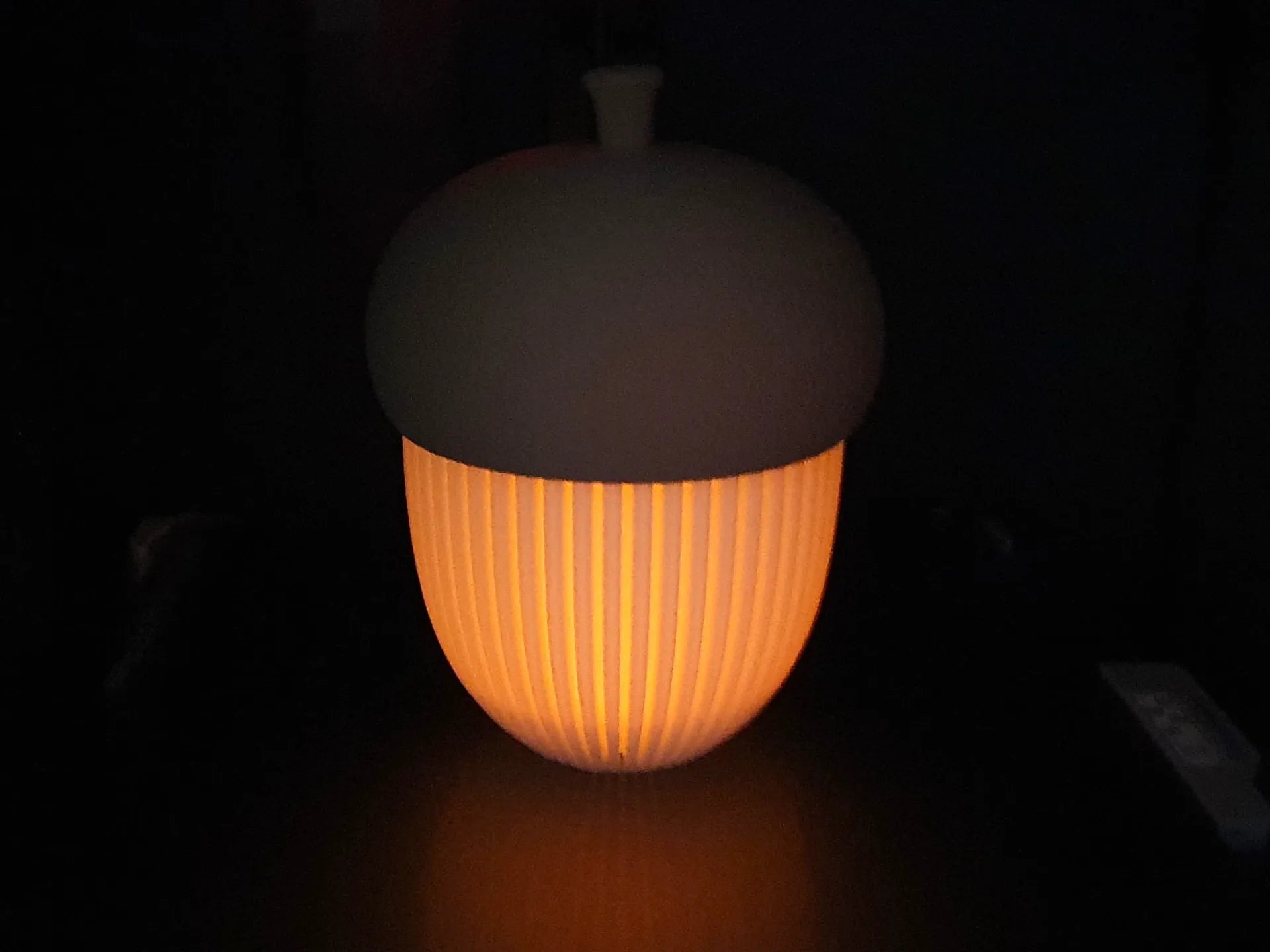 NovaNest Acorn Container Matte Finish 150mm Tall