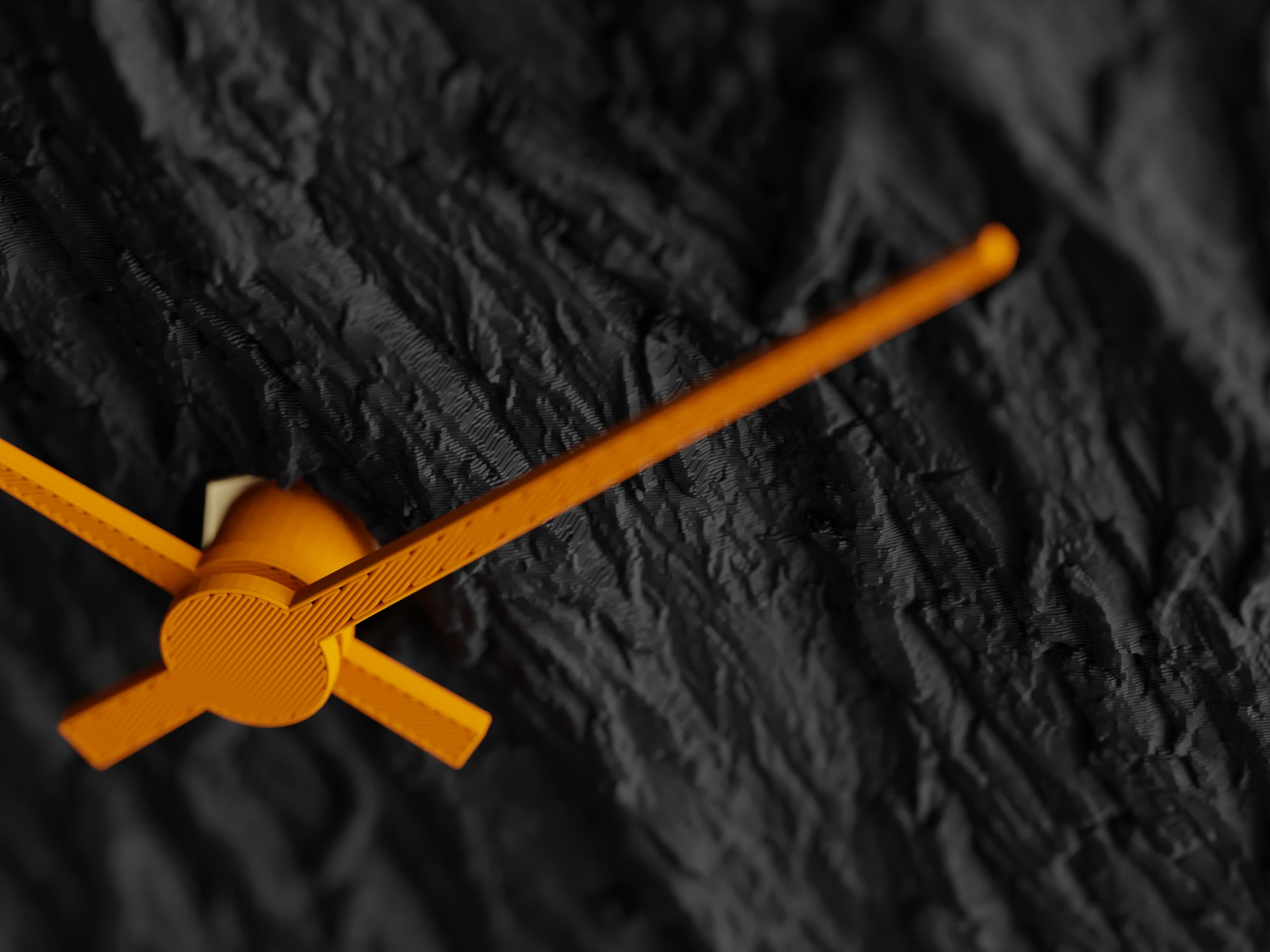 EverWood 3D Printed Wood Effect Clock With Quiet Timekeeping