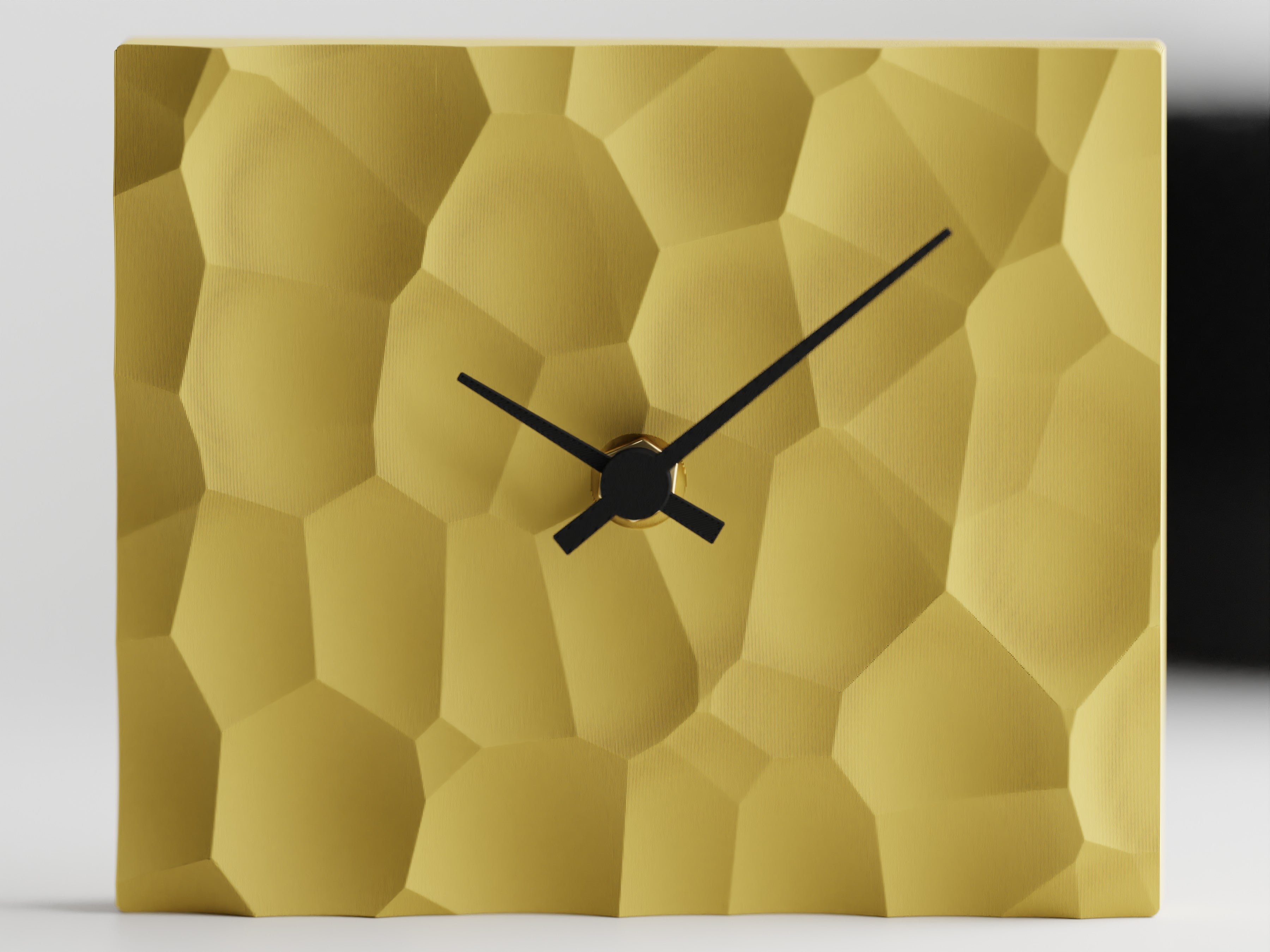 NovaCraft Voronoi Clock 3D Printed Wall Clock For Modern Decor