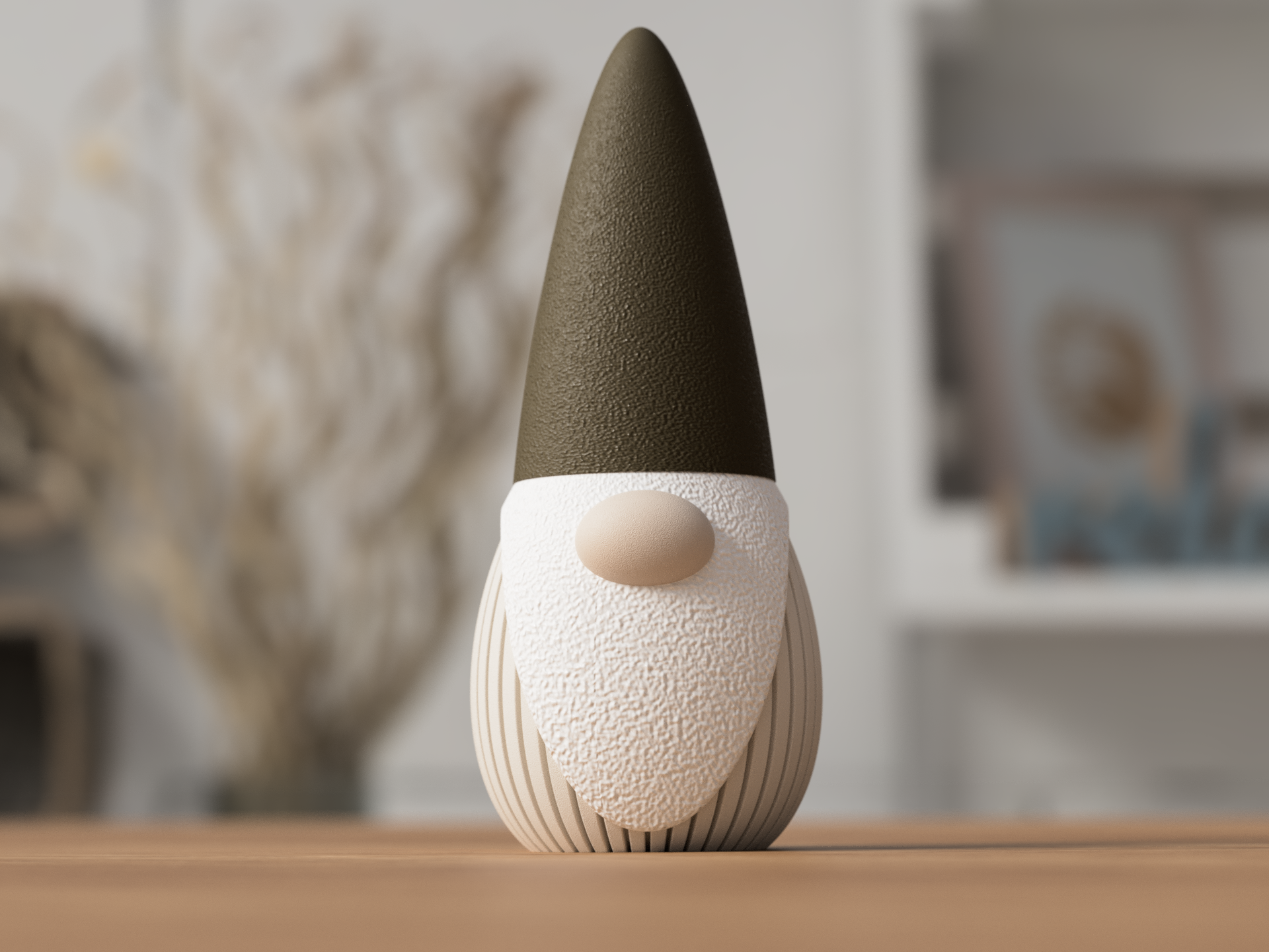 Nordic Style Gnome Decoration Containers Homeware Two Sizes