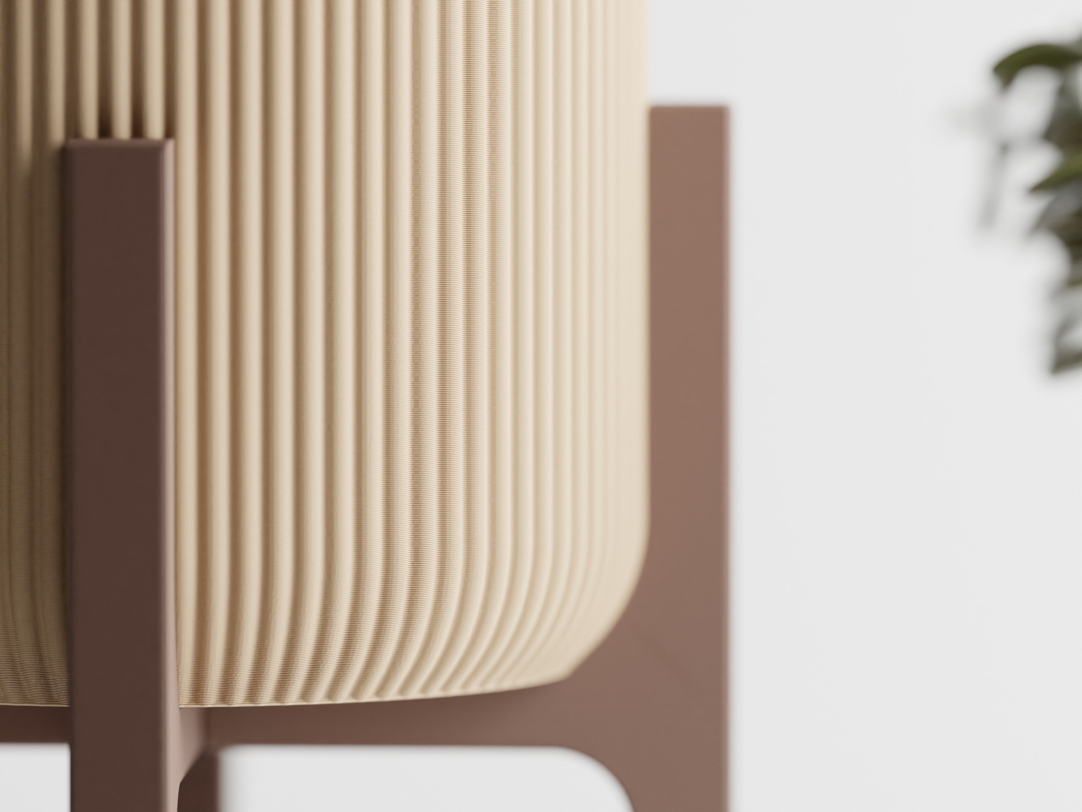 Elevare 3D Printed Plant Pot On Four Legged Platform