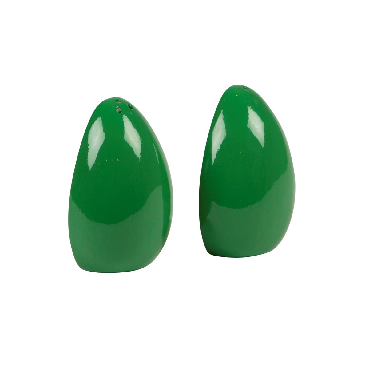 Happy Avocado Salt And Pepper Shaker Set For Quirky Kitchen Decor