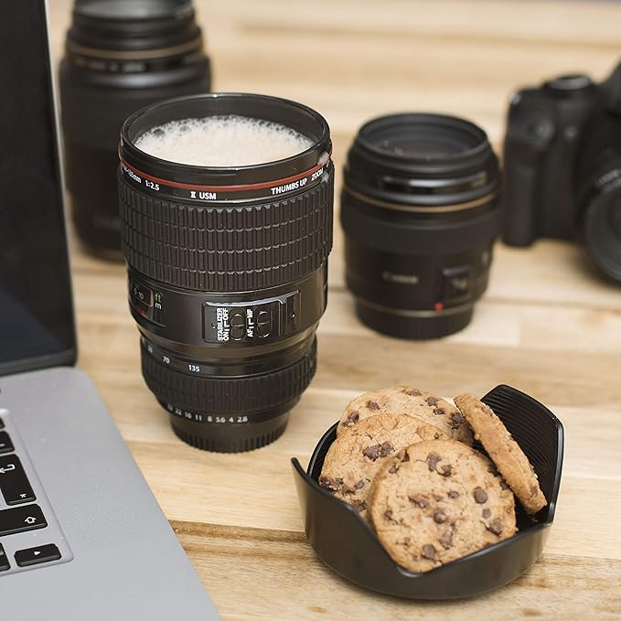Camera Lens Mug Realistic Lens Coffee Cup Inspired By Nikon And Canon