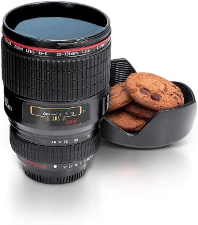 Camera Lens Mug Realistic Lens Coffee Cup Inspired By Nikon And Canon