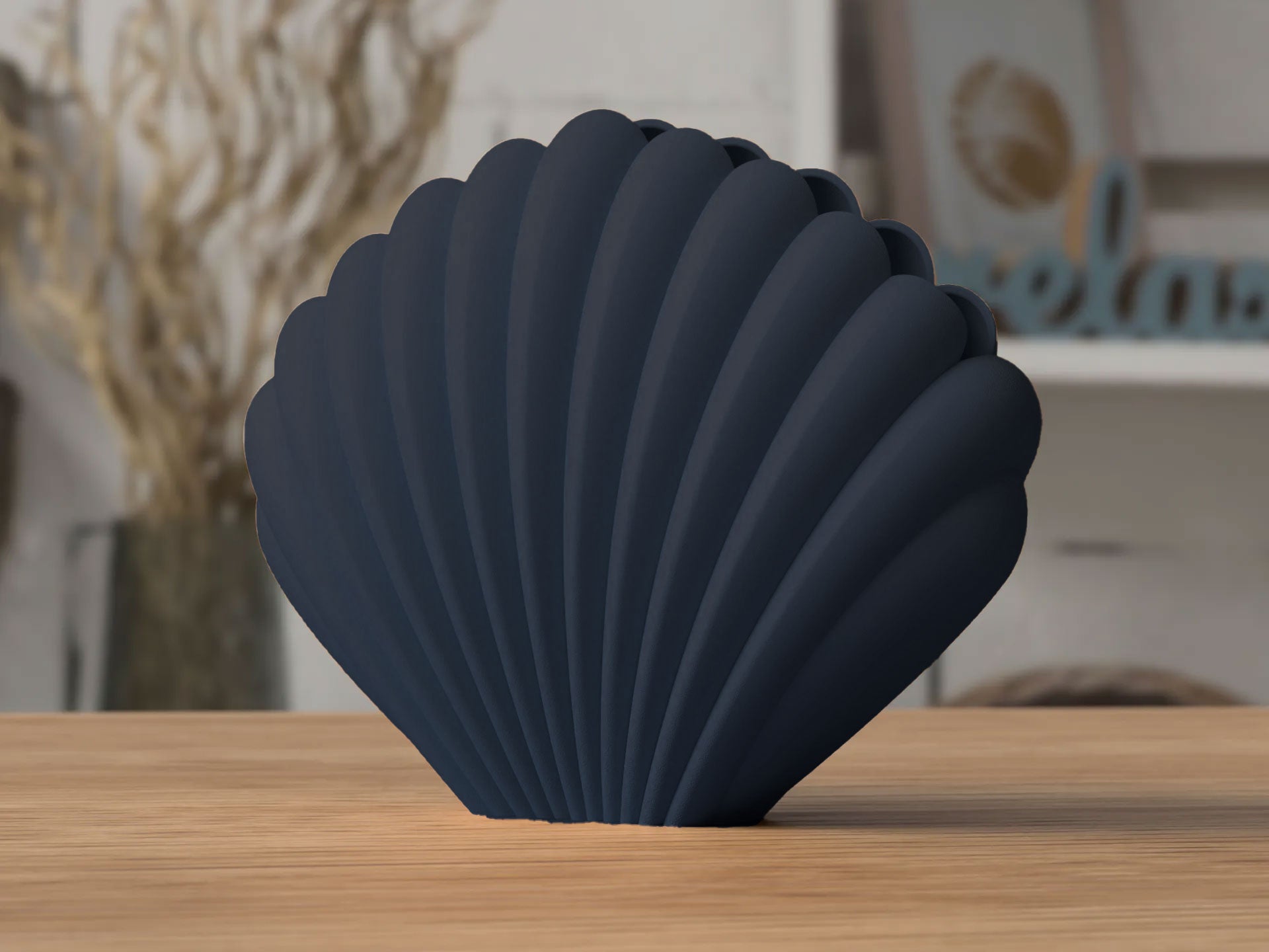 NaturaForm Seashell Vase Eco Friendly Matte