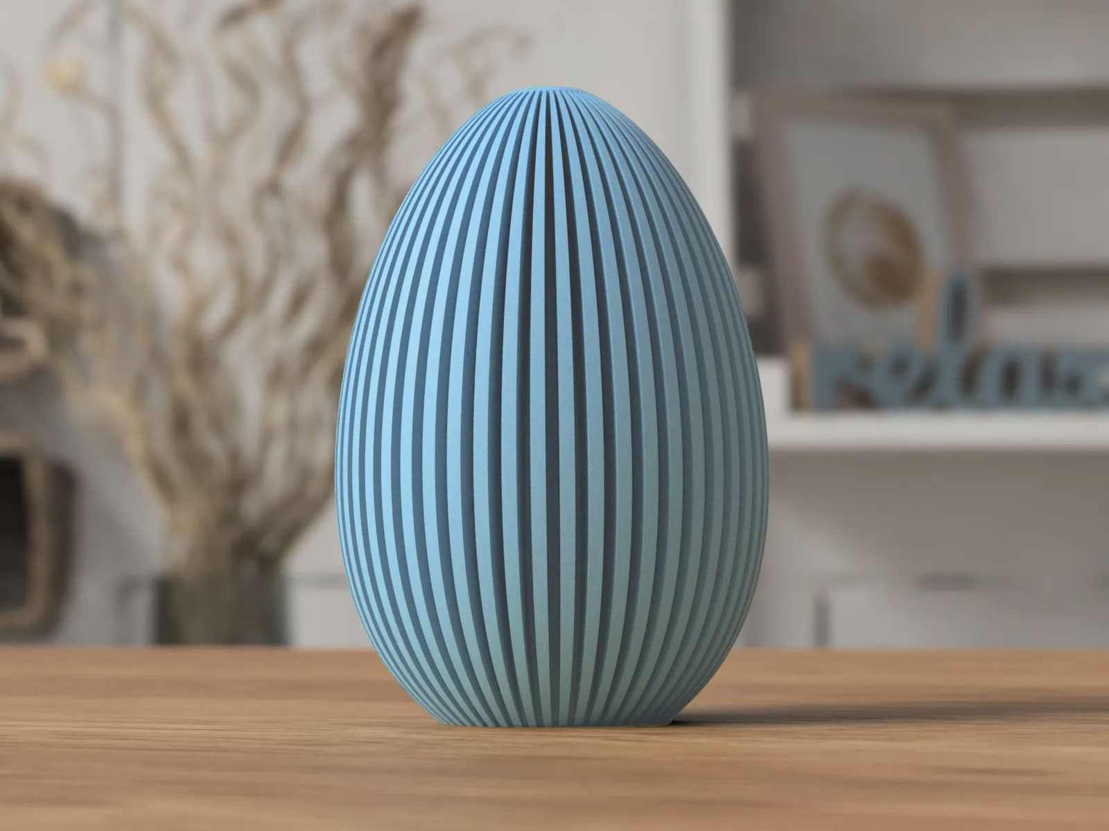 LumiEgg Glowing 3D Printed Easter Egg Centerpiece Large And Small