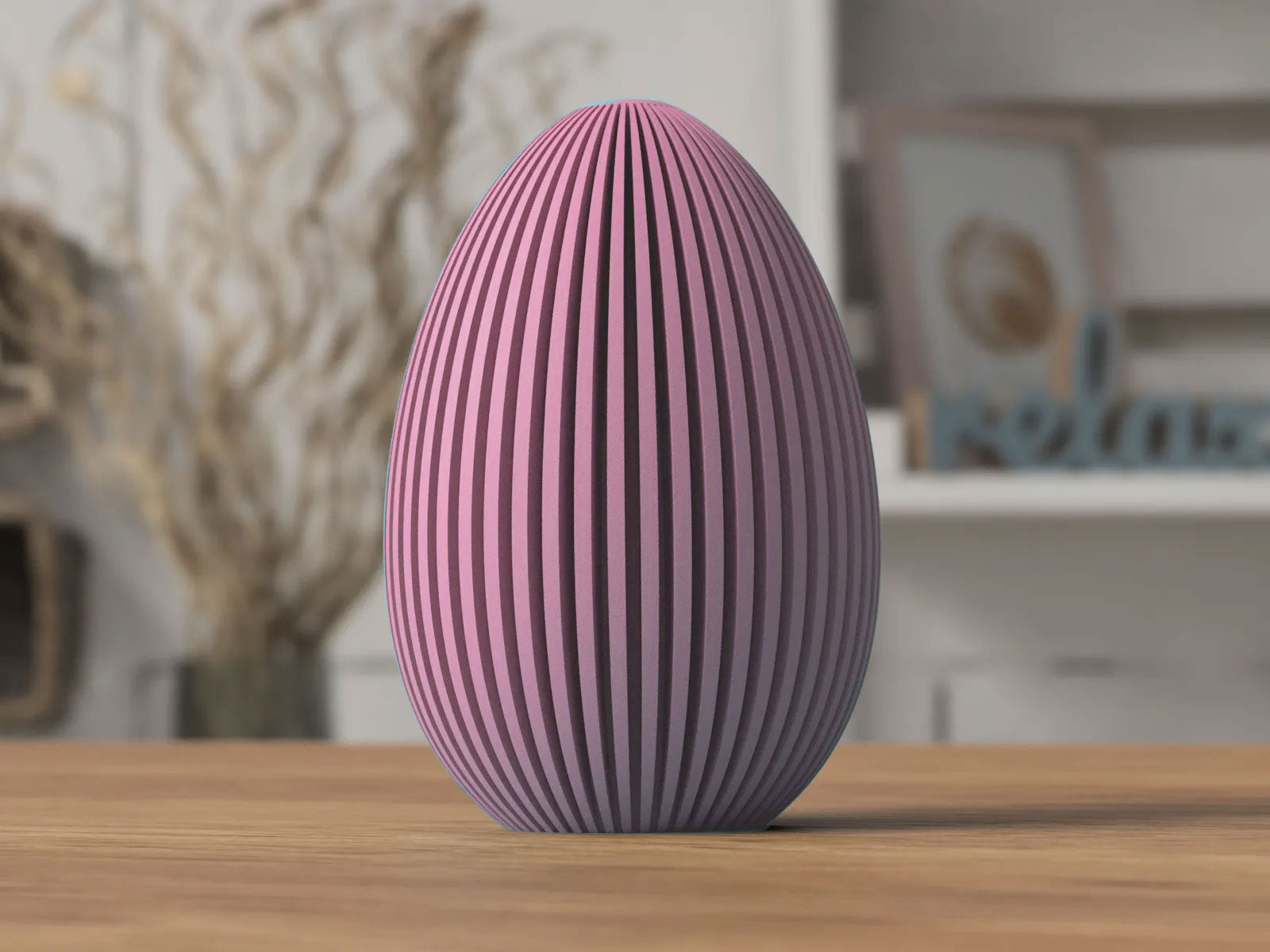 LumiEgg Glowing 3D Printed Easter Egg Centerpiece Large And Small