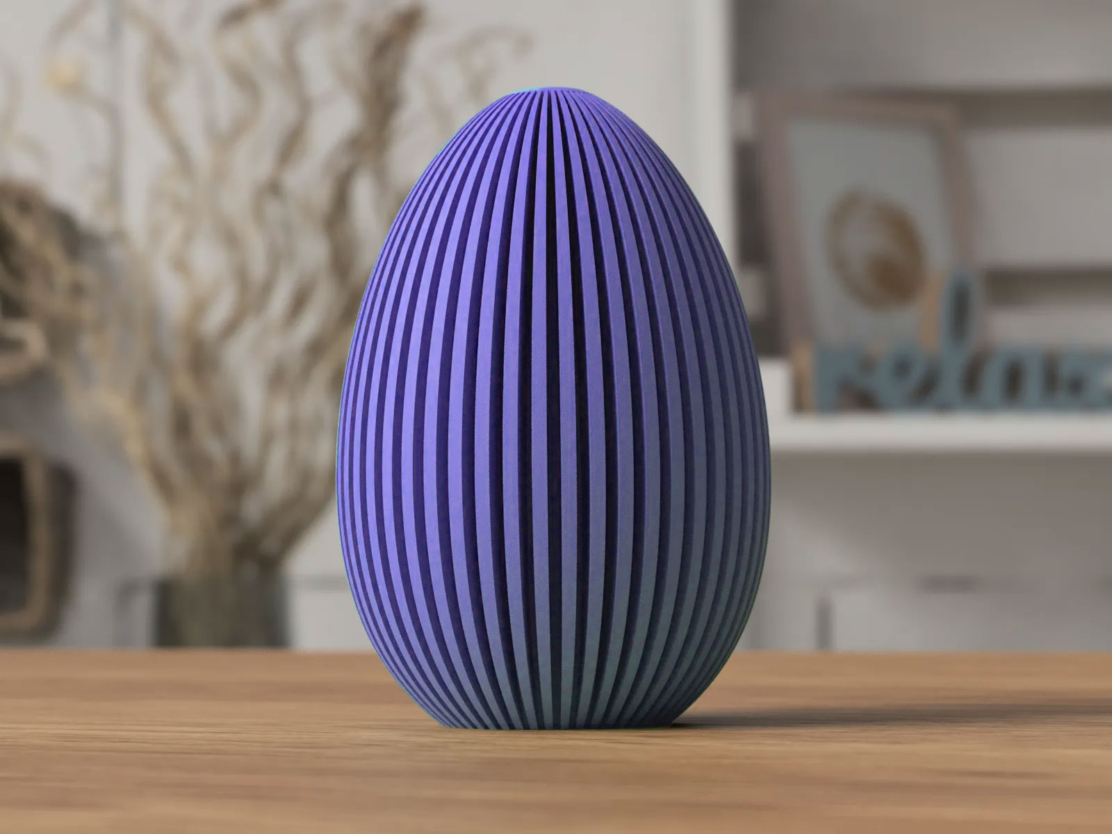 LumiEgg Glowing 3D Printed Easter Egg Centerpiece Large And Small