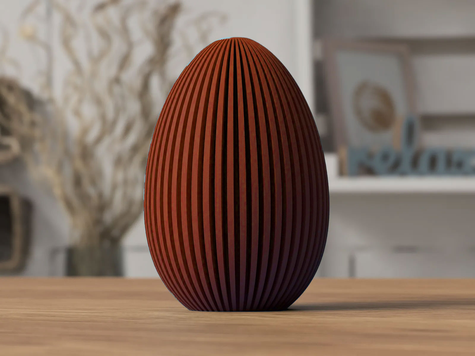 LumiEgg Glowing 3D Printed Easter Egg Centerpiece Large And Small