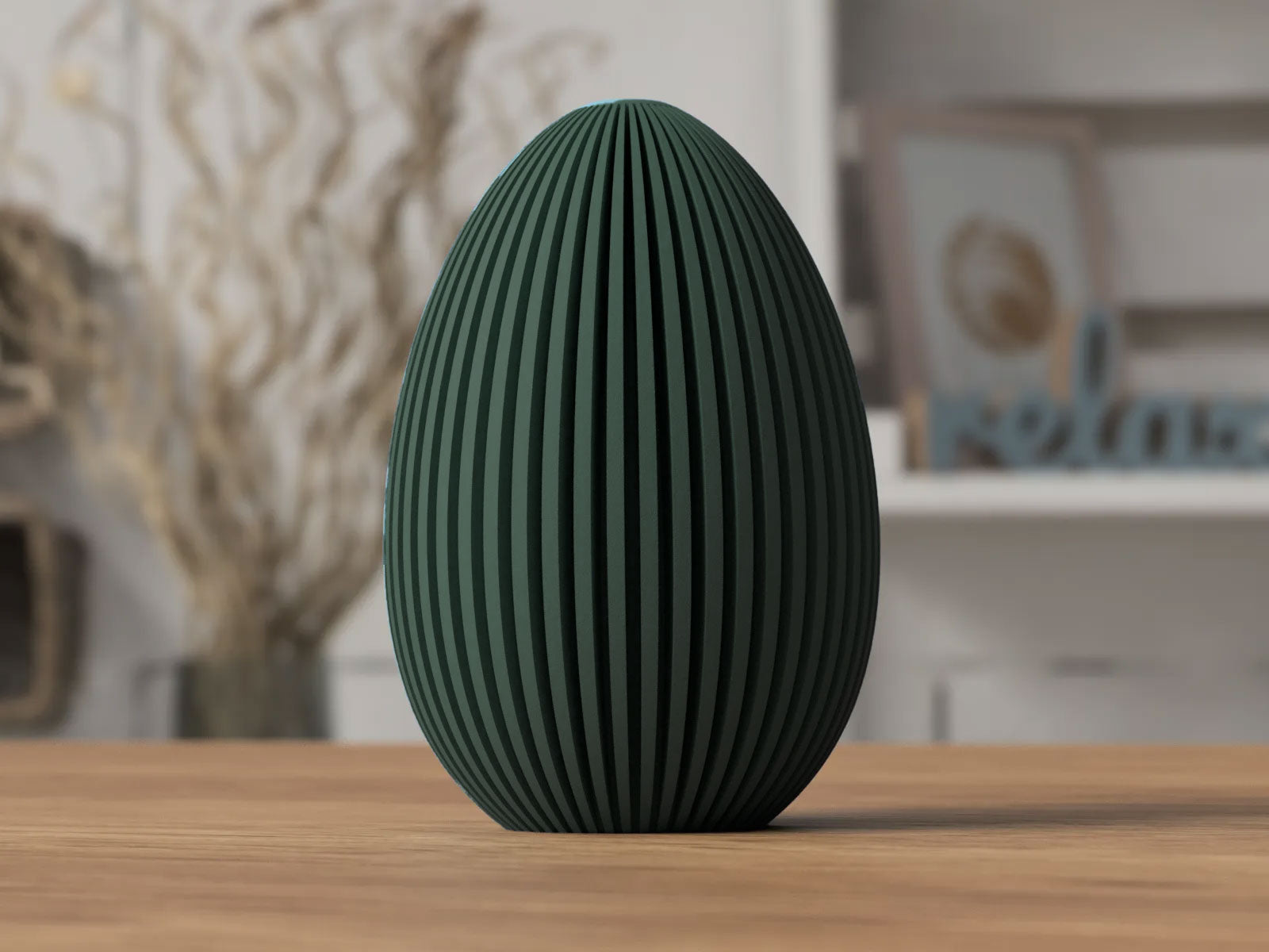 LumiEgg Glowing 3D Printed Easter Egg Centerpiece Large And Small