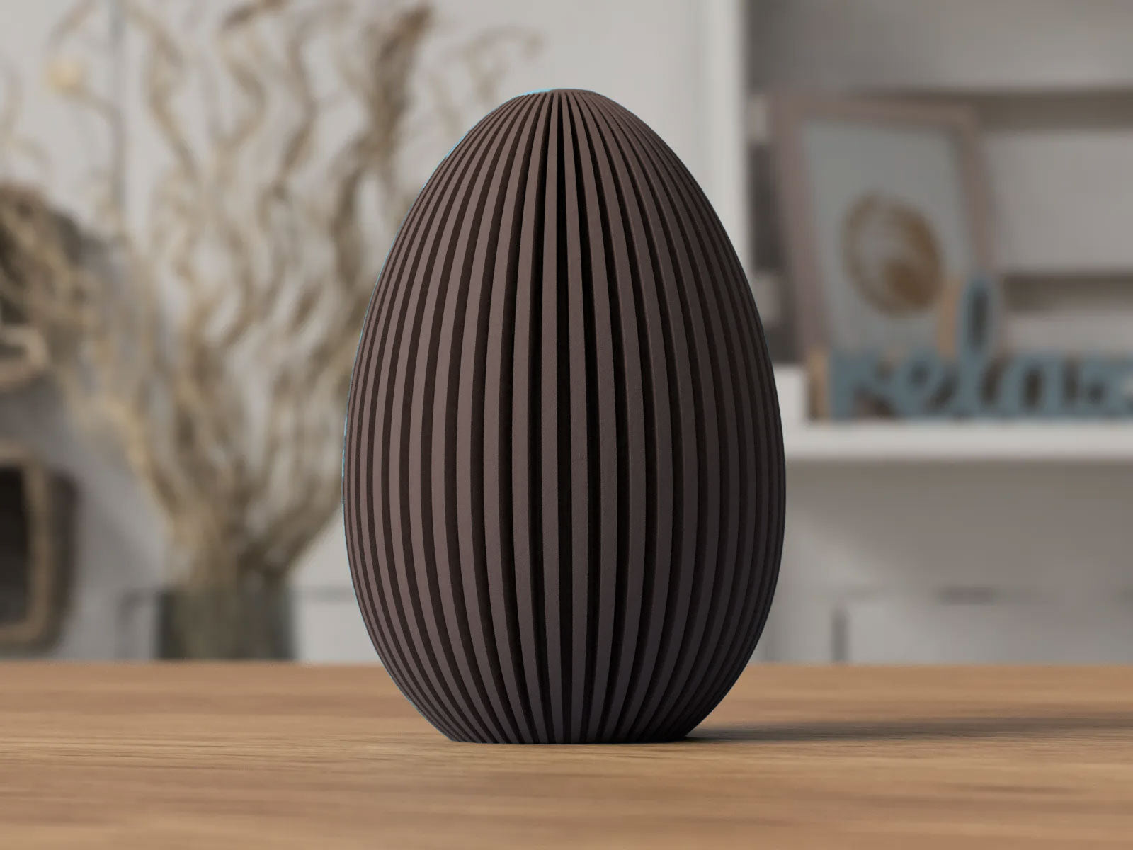 LumiEgg Glowing 3D Printed Easter Egg Centerpiece Large And Small