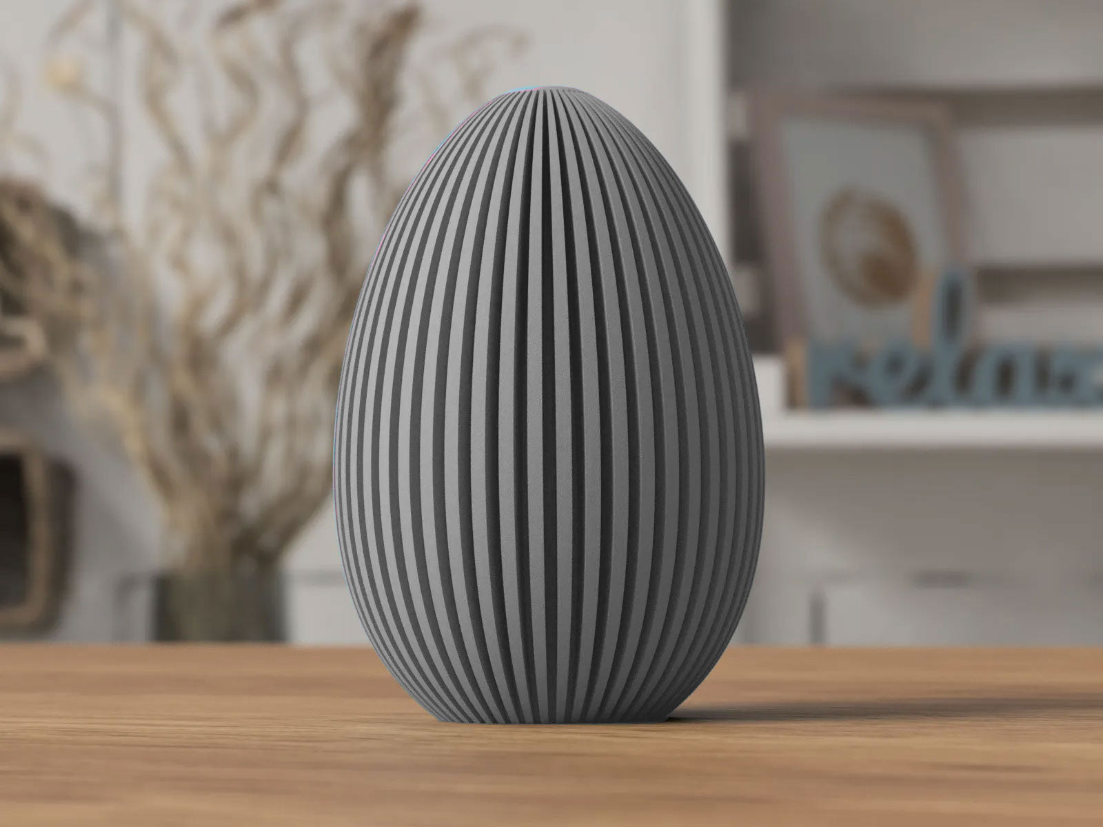 LumiEgg Glowing 3D Printed Easter Egg Centerpiece Large And Small
