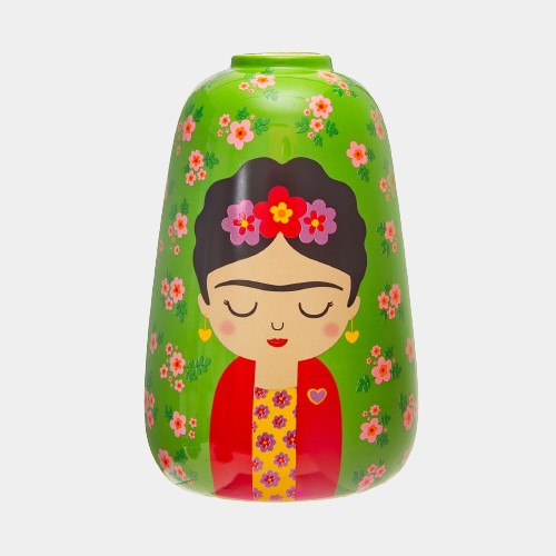 Floral Frida Large Ceramic Vase for Modern Home Decor