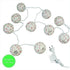 Rex - 10 Petite Rose Indoor Party Lights - With 2 pin EU Plug - homeware - mzube - 25616