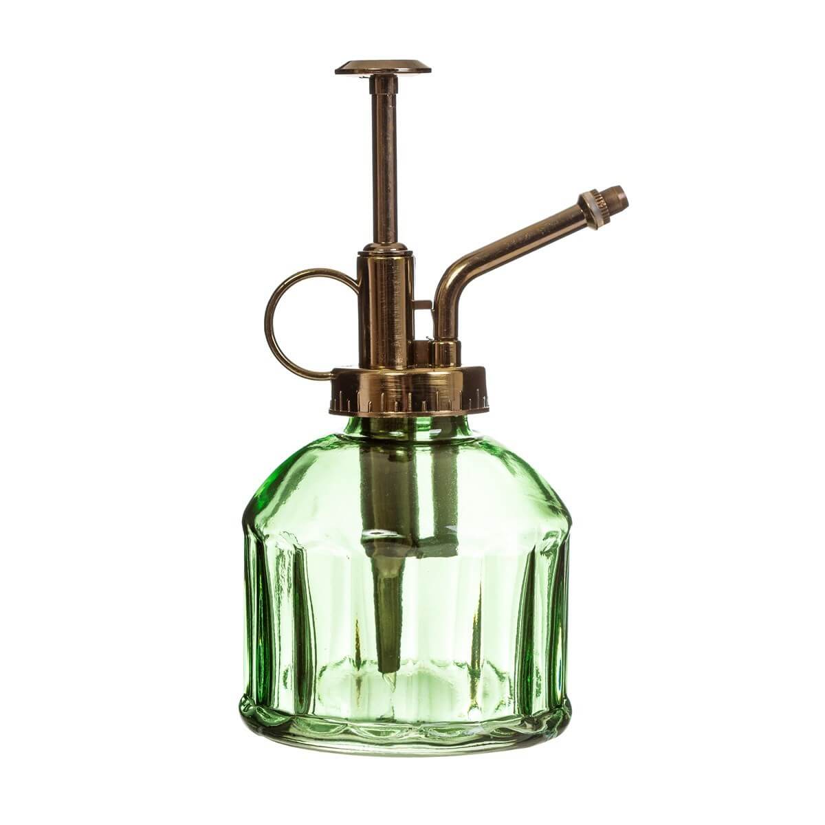 Sass And Belle Green Botanical Plant Mister Glass Spray Bottle