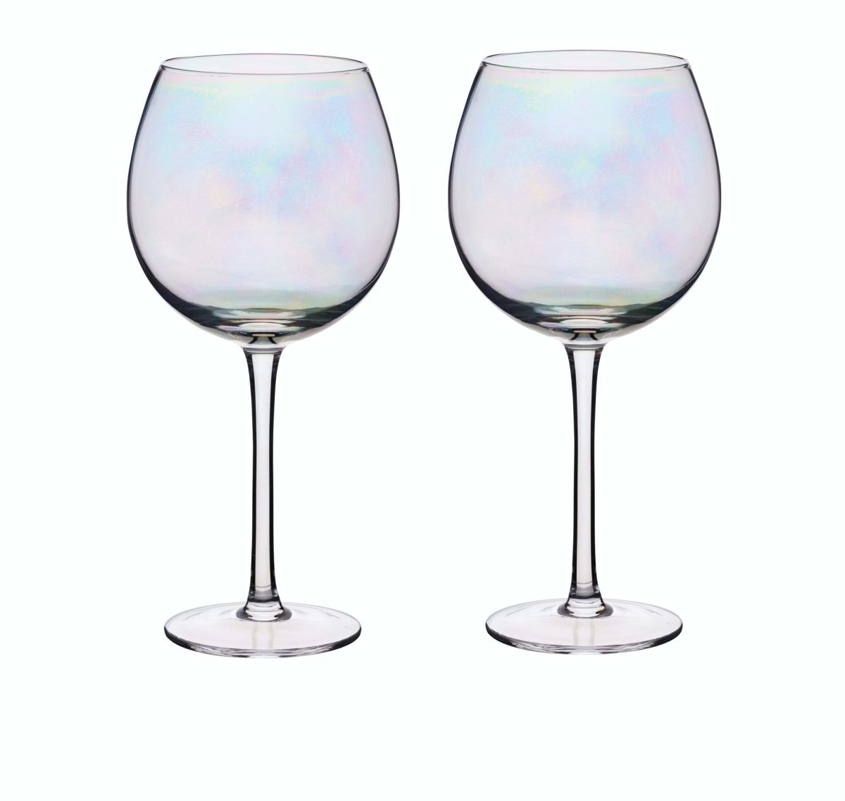 Barcraft - BarCraft Set of Two Iridescent Gin Glasses - Barware - mzube - BCGINLUST2PC