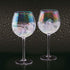 Barcraft - BarCraft Set of Two Iridescent Gin Glasses - Barware - mzube - BCGINLUST2PC