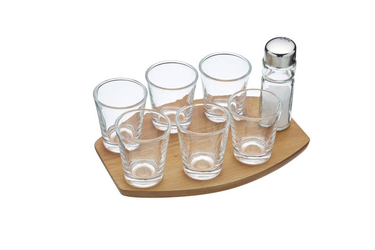 Barcraft - BarCraft Eight Piece Tequila Shot Gift Set - Barware - mzube - BCTEQSET