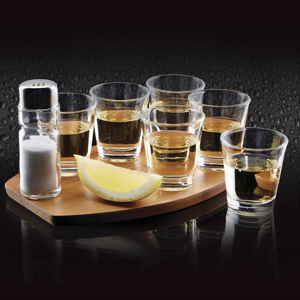 Barcraft - BarCraft Eight Piece Tequila Shot Gift Set - Barware - mzube - BCTEQSET