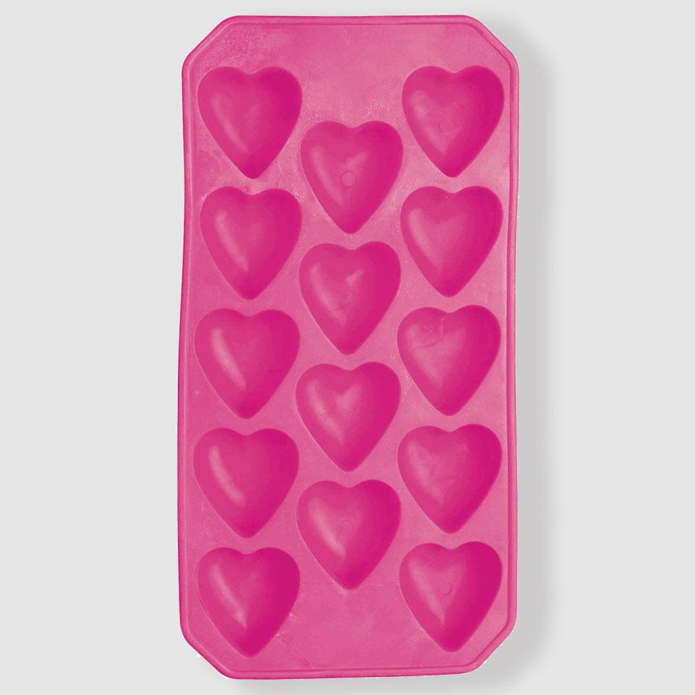 Barcraft - BarCraft Flexible Heart Shape Ice Cube Tray - Barware - mzube - KCBCICEHEART