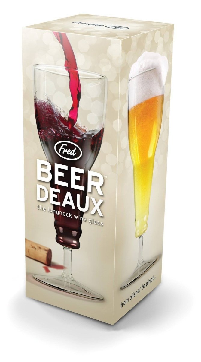 Fred - Beer Deaux Glass By Fred and Friends - Barware - mzube - FFBEDE