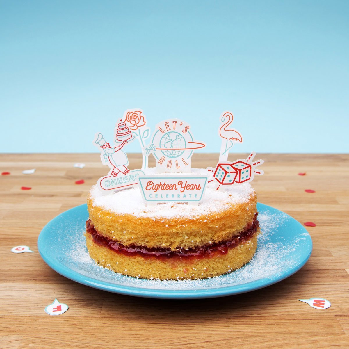 Suck UK - Cake Topper Kit - Kitchen & Dining - mzube - SK TOPPERKIT1