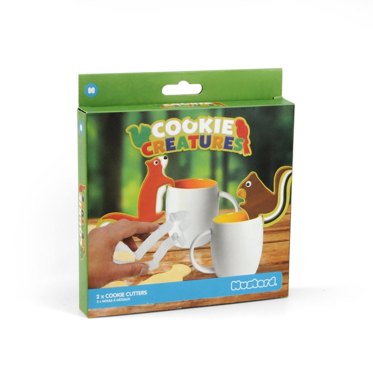 Mustard - Cookie Creatures Squirrels & Birds - Kitchen Utensils - mzube - M 13016a