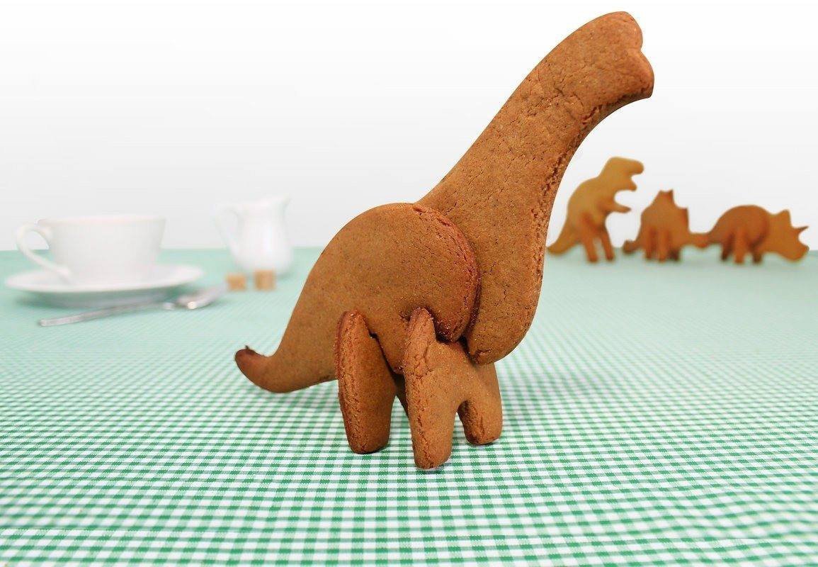 Suck UK - Dinosaur Cookie Cutters - Kitchen Utensils - mzube - SK COOKIEDINO1