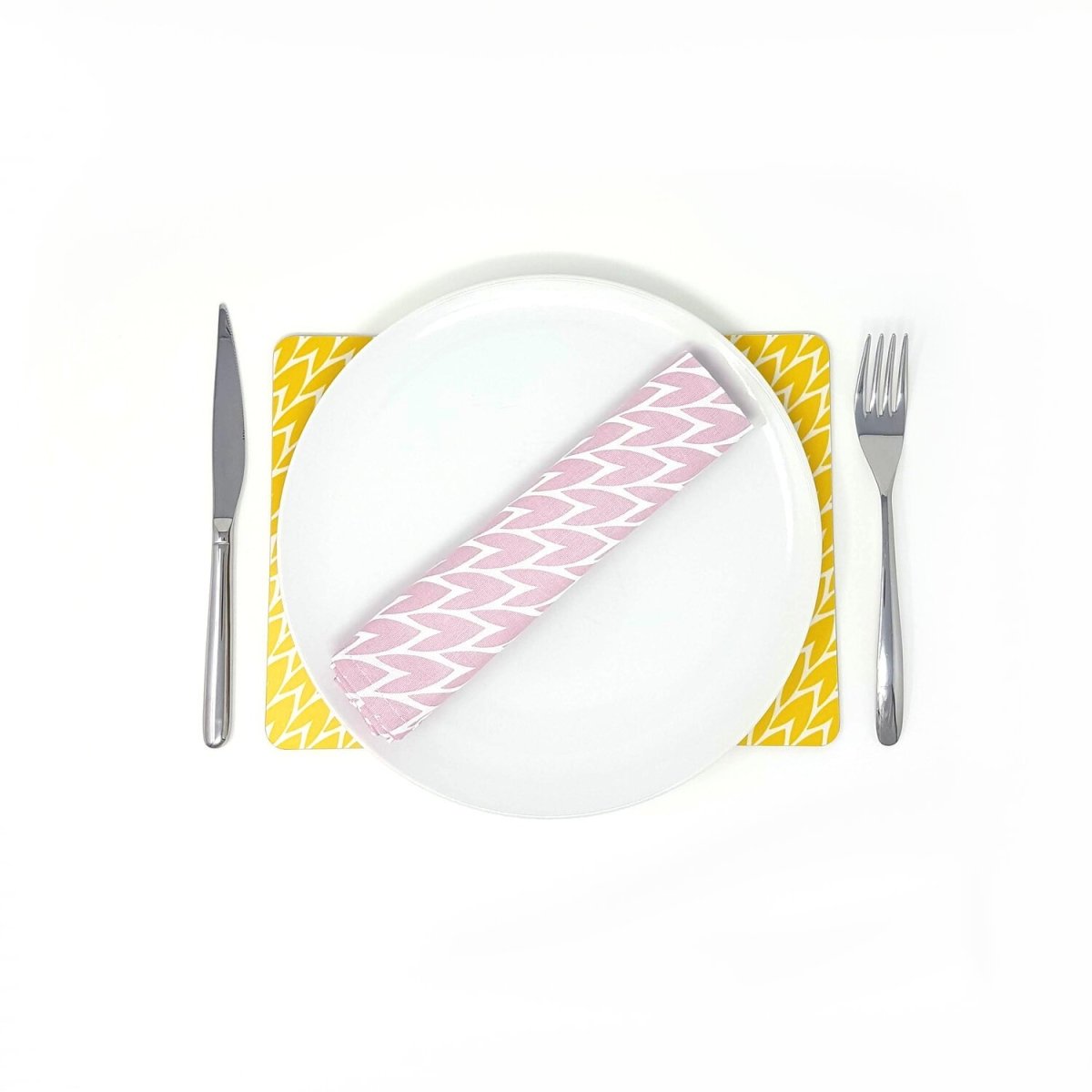Laura Jackson - Copy of Laura Jackson Leaf Placemats Mixed Colours - Set Of 4 - Serveware - mzube -