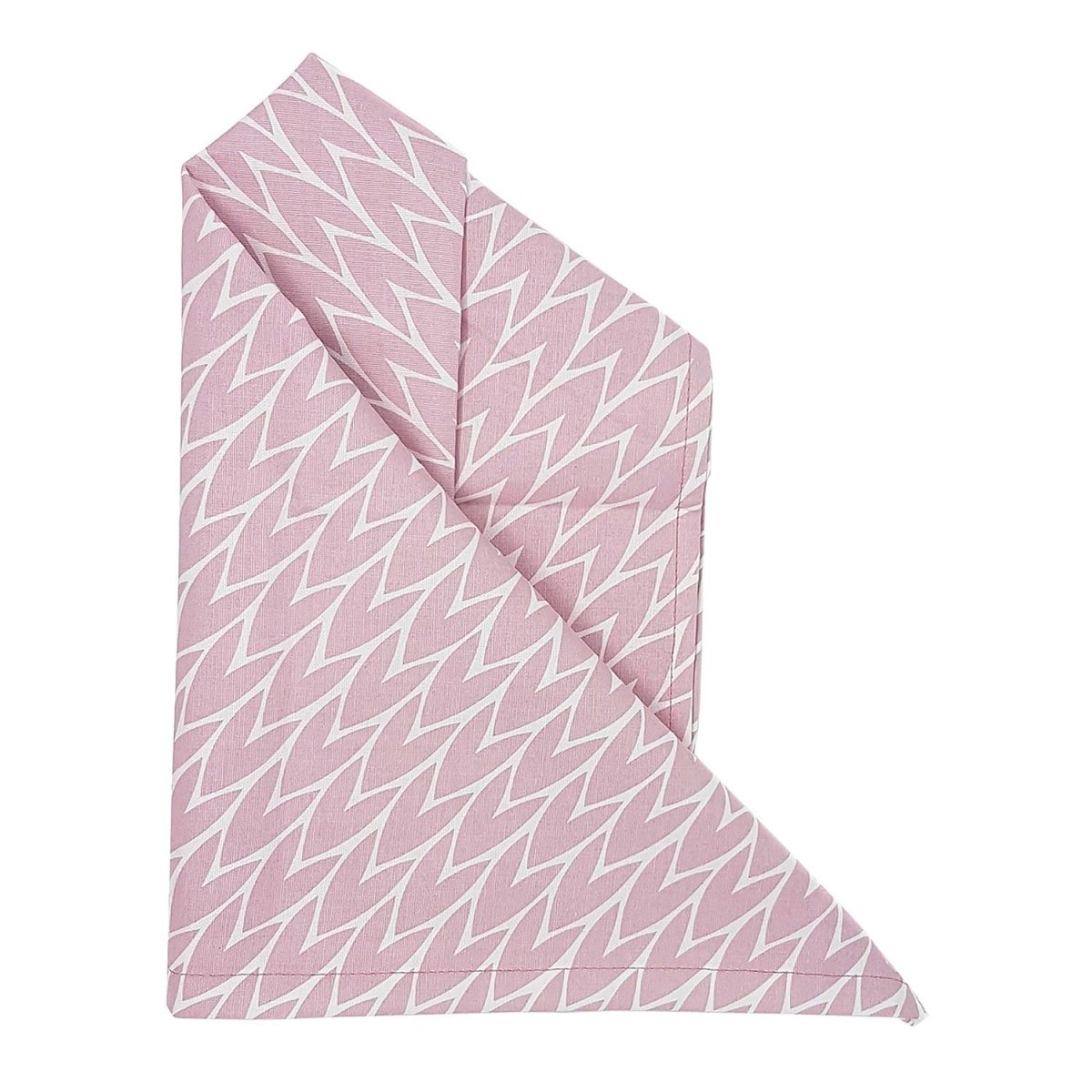 Laura Jackson - Laura Jackson Leaf Tea Towel / Pink - Kitchen Homeware - mzube - LTPI04