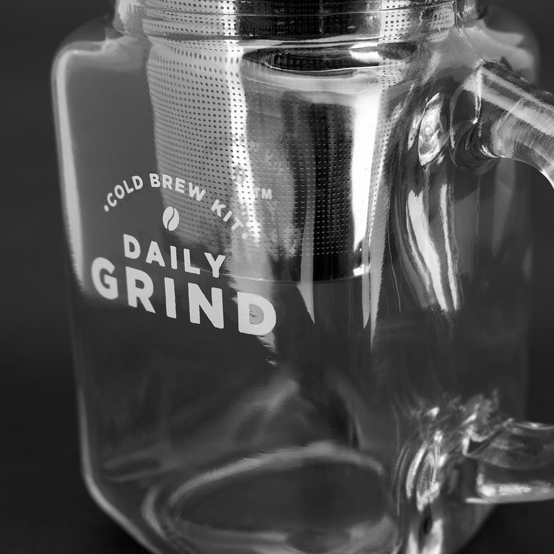 Luckies - Luckies Of London Cold Brew Coffee Kit With Mason Jar - Kitchen & Dining - mzube - LUKDG