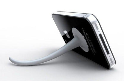 Mobile Tail - Mobile Tail - Cool Mobile Phone Stand - Office - mzube - MOBILETAILWHITE