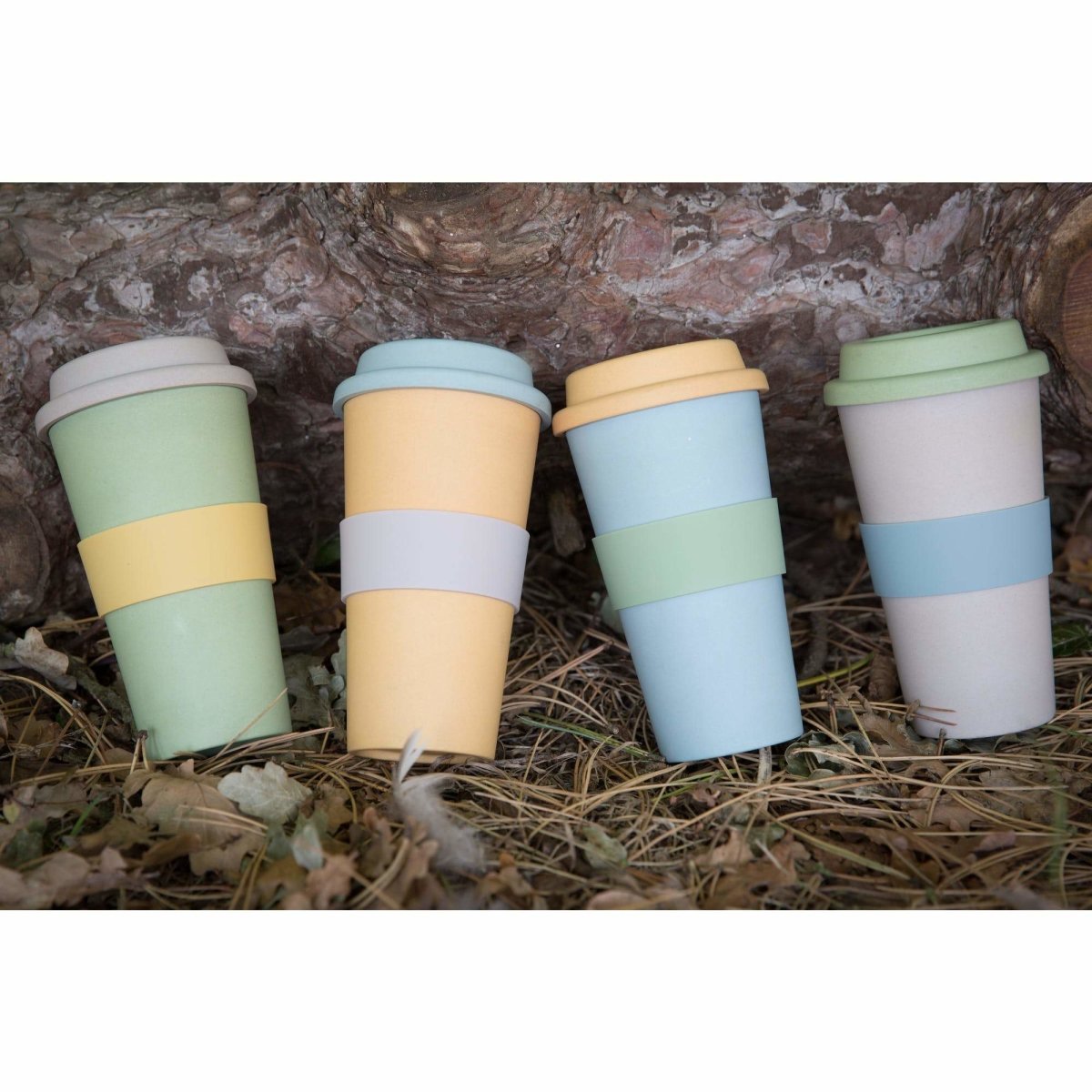 Natural Elements - Natural Elements Eco-Friendly Blue Travel Mug - Mugs - mzube - NETMUGBFBLUE