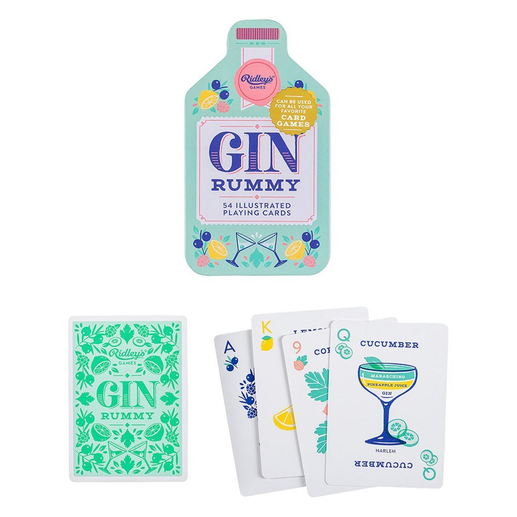 Ridleys Inspirational Gin Rummy Playing Cards - mzube Toys & Games