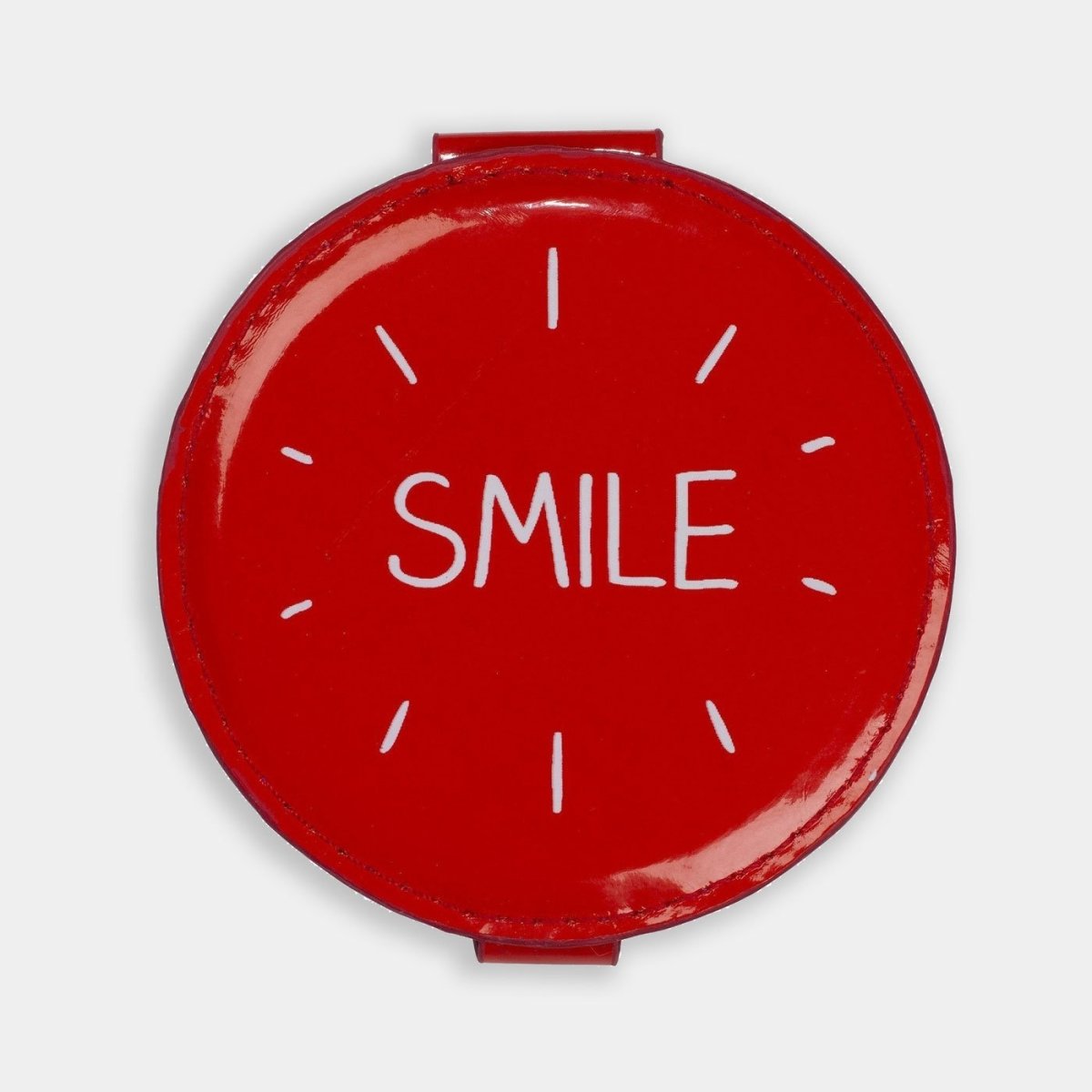 Smile Red Compact Mirror - Happy Jackson - mzube Bathroom