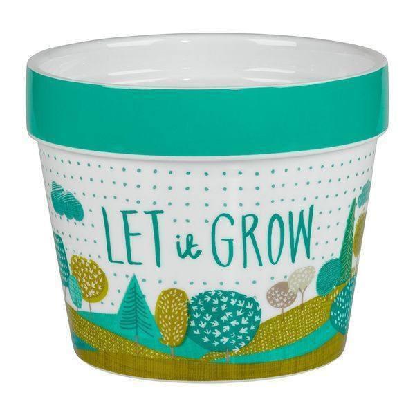 The Thoughtful Gardener Ceramic Plant Pot - mzube Living Room