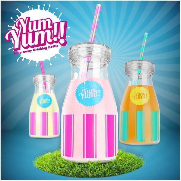 Yum Yum Drinking Bottle - mzube Travel Mug