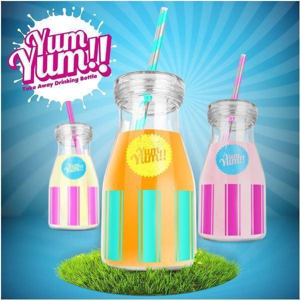 Yum Yum Drinking Bottle - mzube Travel Mug