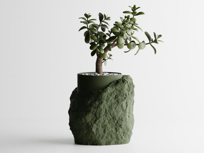 3D Printed Plant Pot Stratum