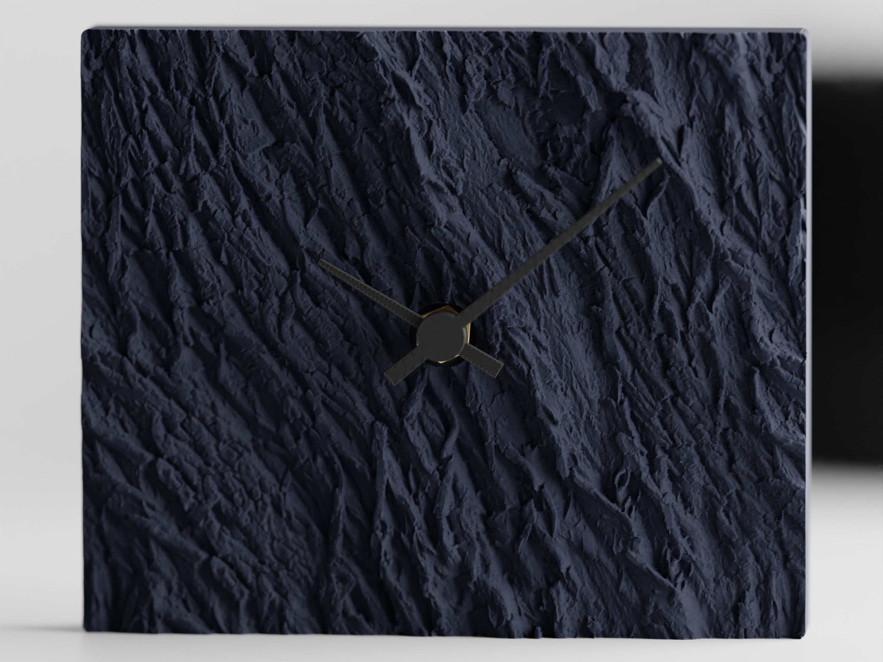 EverWood 3D Printed Wood Effect Clock With Quiet Timekeeping