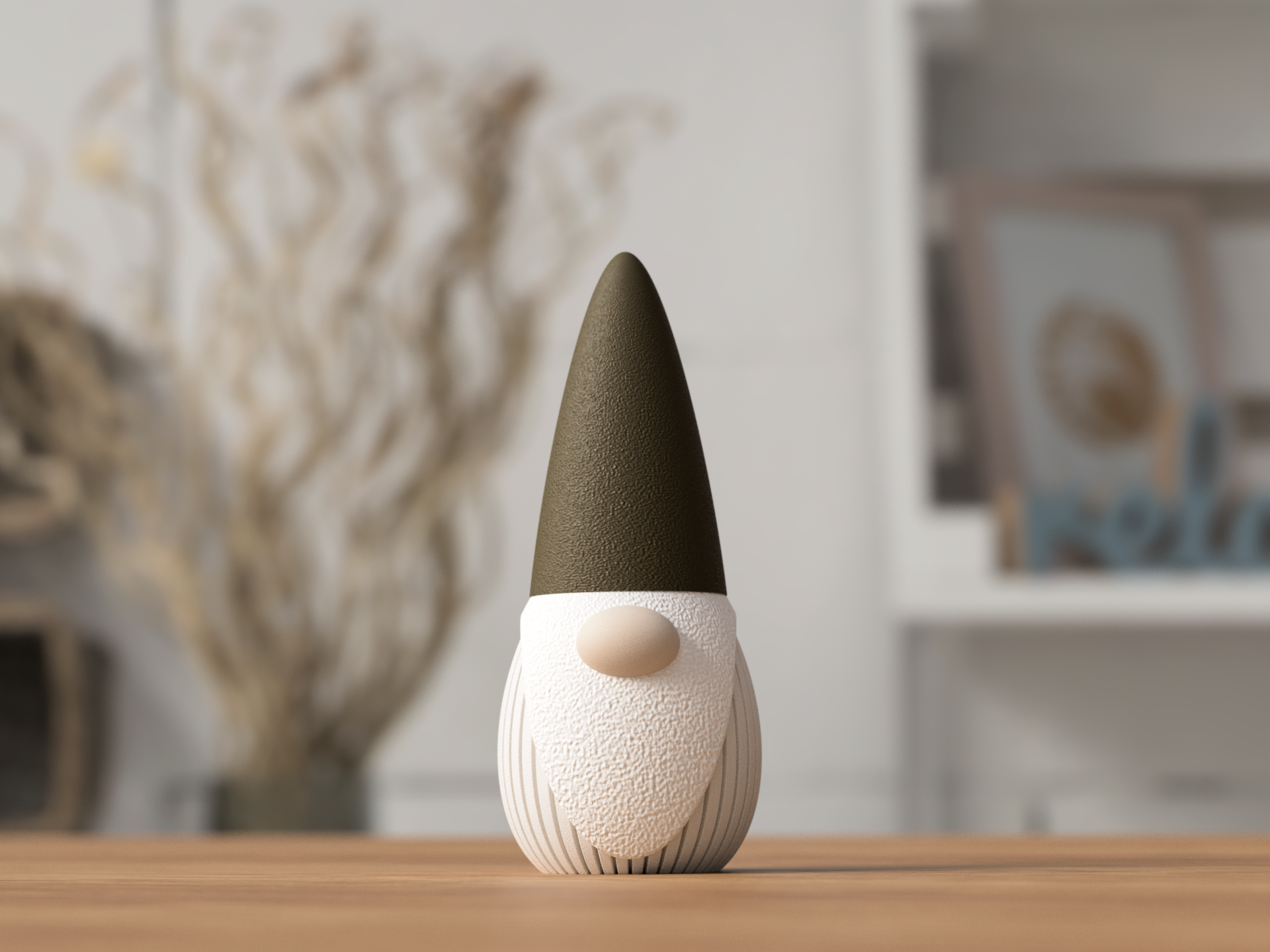 Nordic Style Gnome Decoration Containers Homeware Two Sizes