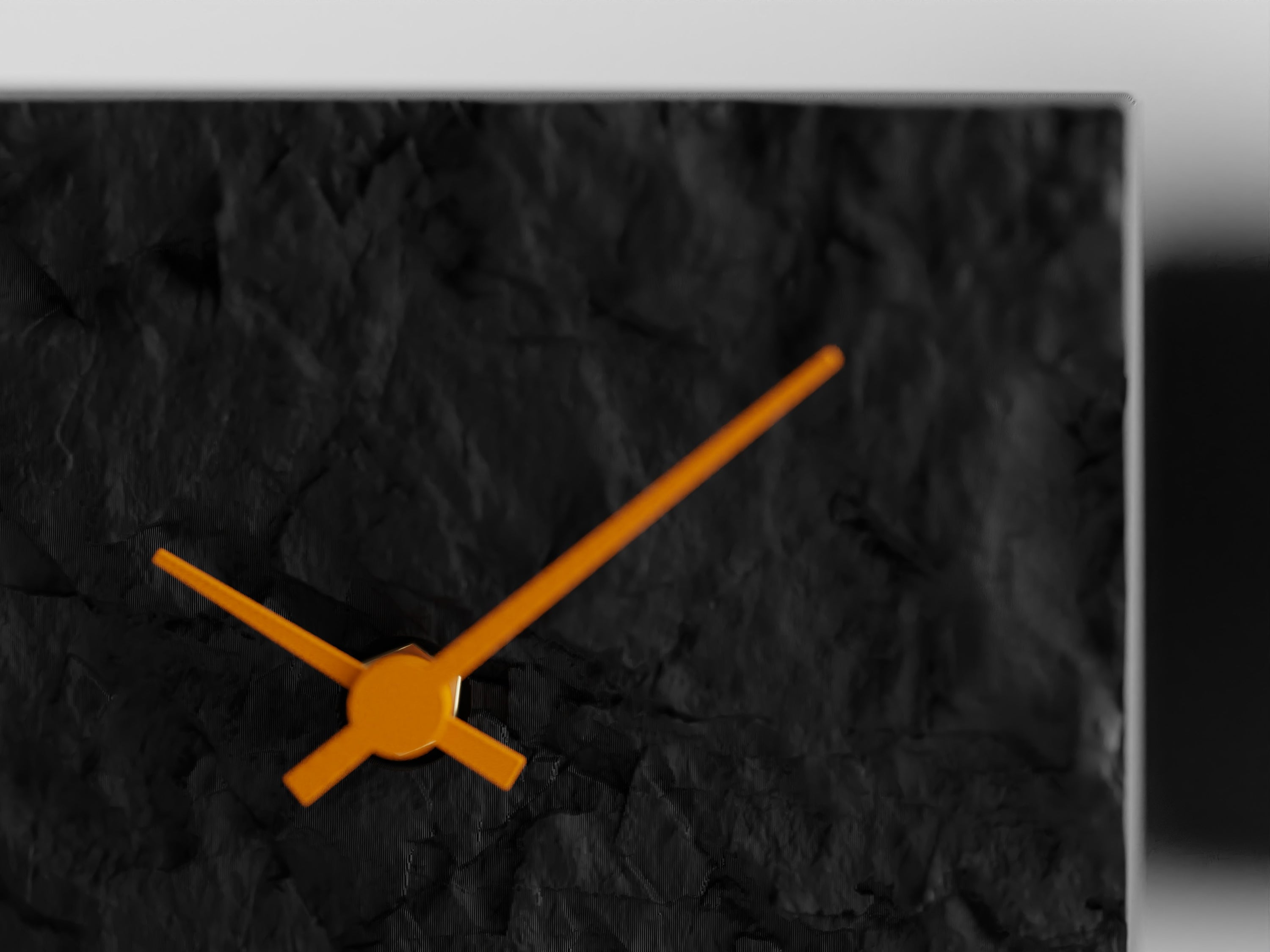 NovaLine 3D Printed Rock Clock With Bold Silhouette Colorful Finishes
