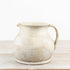 Portland Living Cici terracotta jug vase with pale rustic finish and curved handle