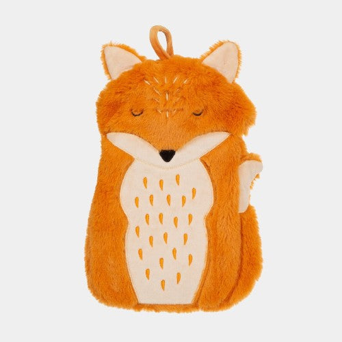 Cosy Finley Fox Hot Water Bottle For Winter Snuggles