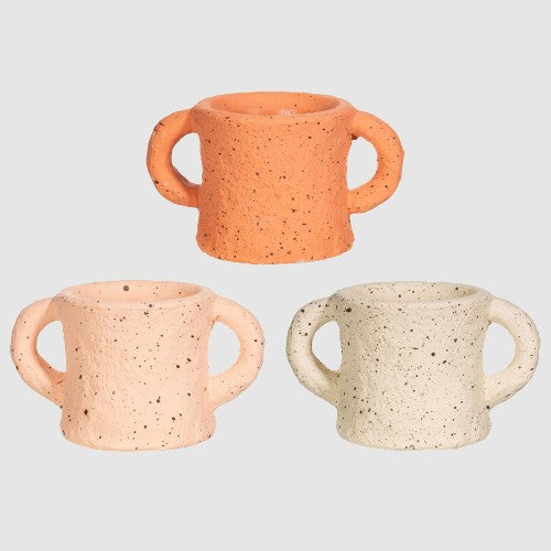 Sass And Belle Mini Handle Planter Terracotta With Rustic Charm