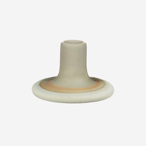 Sass And Belle Mojave Glaze Grey Candle Holder Rustic Finish