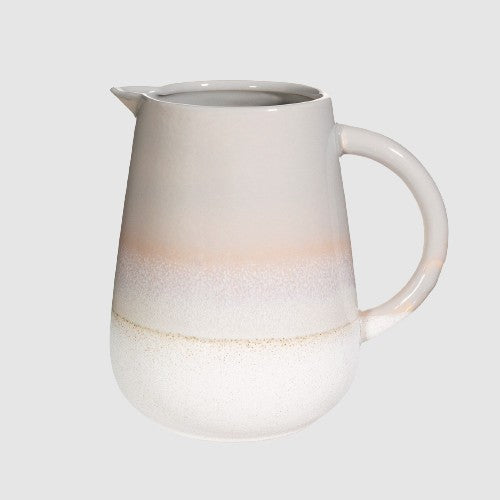 Sass And Belle Mojave Glaze Grey Jug For Bohemian Tableware