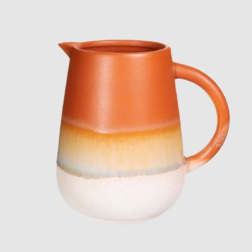 Sass &amp; Belle Mojave Glaze Jug Terracotta