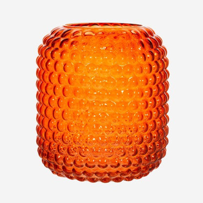 Sass &amp; Belle Amber Glass Bobble Vase