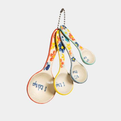 Folk Floral Measuring Spoons